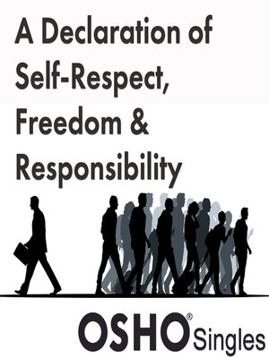 cover image of A Declaration of Self-Respect, Freedom, and Responsibility